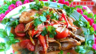 泡椒豆腐焖黄蜂鱼的做法步骤：8