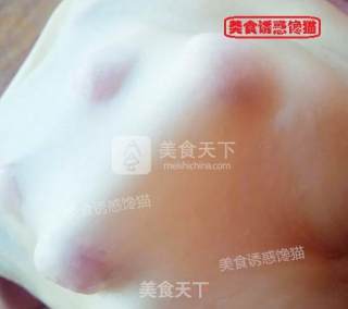 纯奶肉松吐司的做法步骤：2