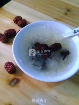 冰糖红枣银耳汤的做法步骤：6