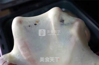 椰汁花式面包的做法步骤：4