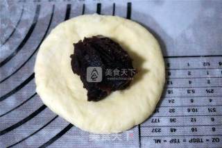 椰汁花式面包的做法步骤：9