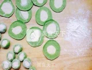 翡翠白菜饺子的做法步骤：7