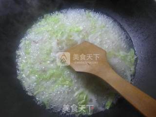 酱肉白菜泡饭的做法步骤：4