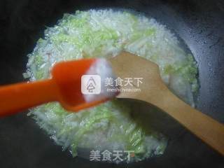 酱肉白菜泡饭的做法步骤：6