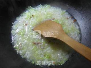 酱肉白菜泡饭的做法步骤：7