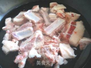 清炖白萝卜羊排的做法步骤：2