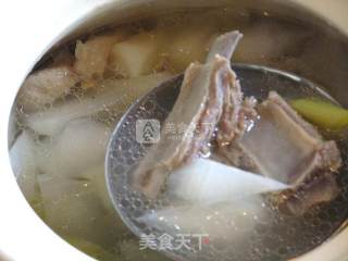 清炖白萝卜羊排的做法步骤：7