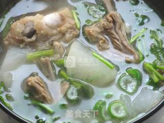 清炖白萝卜羊排的做法步骤：9