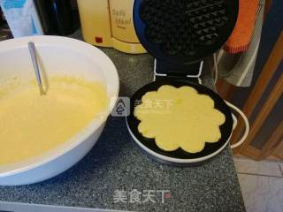 华夫饼的做法步骤：6