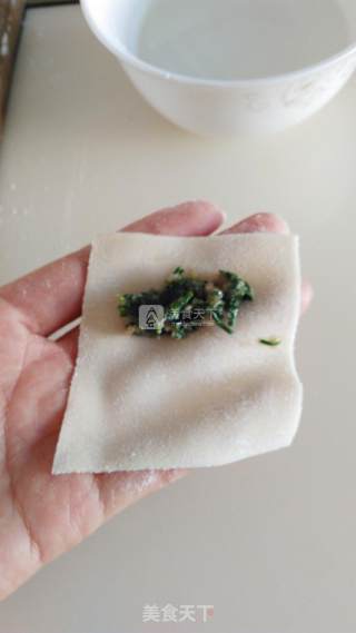 荠菜馄饨的做法步骤：12