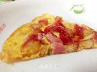 薯丁火腿蛋的做法步骤：6