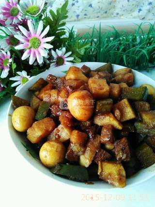 萝卜土豆烧肉的做法步骤：5