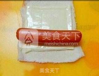 自制小热狗的做法步骤：3