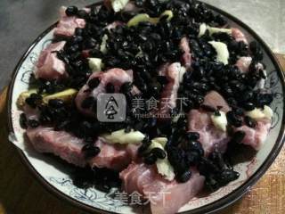 豆豉蒸排骨---冬季简易食谱的做法步骤：4