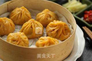 南瓜三鲜灌汤包的做法步骤：20