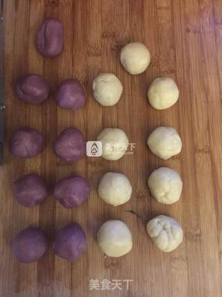 紫薯豆沙酥的做法步骤：8