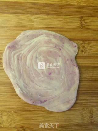 紫薯豆沙酥的做法步骤：16