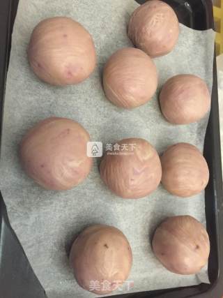 紫薯豆沙酥的做法步骤：18