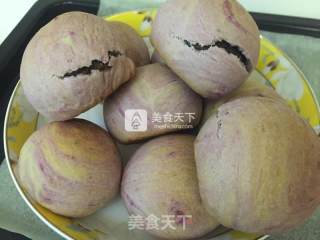 紫薯豆沙酥的做法步骤：22