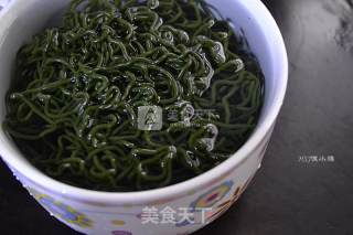 川味冷海带面的做法步骤：1