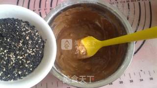 零厨艺版的红糖芝麻香薄饼的做法步骤：7