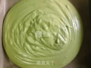 抹茶草莓蛋糕卷的做法步骤：11