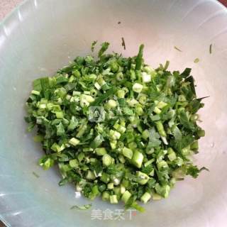 发面香菇肉煎饼的做法步骤：3