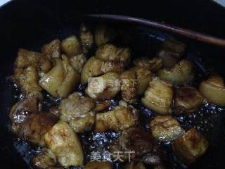 笋干红烧肉的做法步骤：4