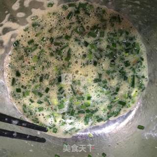 老韭煎鸡蛋的做法步骤：4