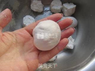 红豆沙糯米饼的做法步骤：7