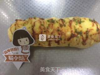 香葱芝士面包的做法步骤：11