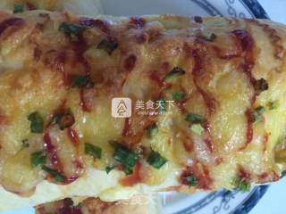 香葱芝士面包的做法步骤：12