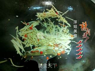 冬笋炒牛肉丝的做法步骤：5
