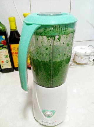 小朋友最爱——翡翠豆沙饼的做法步骤：2