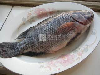 罗非鱼炖茄子的做法步骤：1