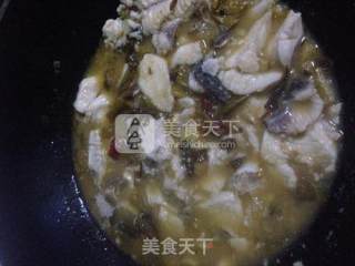 海底捞上汤酸菜鱼的做法步骤：7