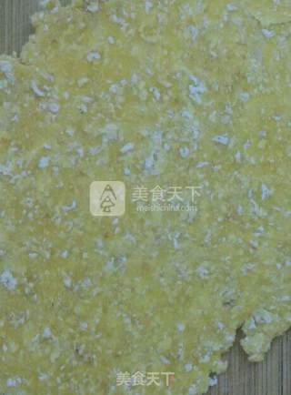 蛋黄燕麦饼的做法步骤：3