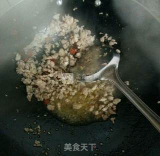 酸豇豆炒肉末的做法步骤：6
