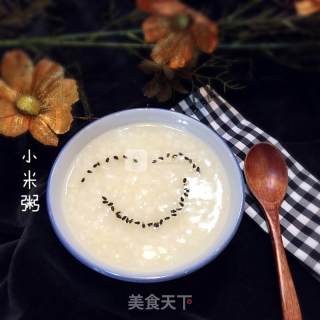 冬日养生---小米粥的做法步骤：5