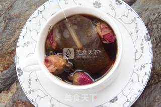 玫瑰奶茶的做法步骤：1