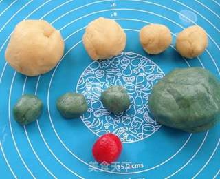 多啦A梦手工饼干的做法步骤：7