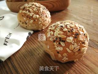 红糖黑麦杂糖包的做法步骤：14