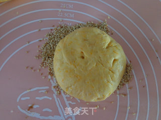 南瓜豆沙饼的做法步骤：13