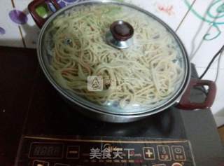 韭菜炒莜面的做法步骤：7