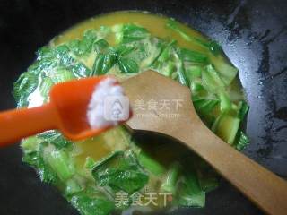 咖喱菜芯莲藕的做法步骤：6