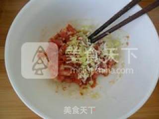 雪菜肉末包的做法步骤：4