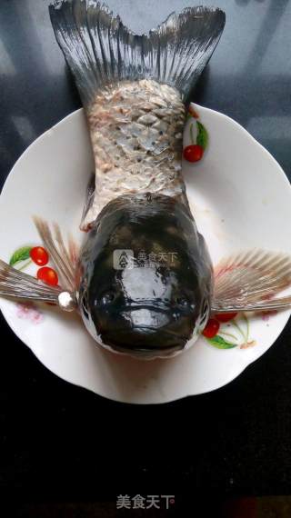 鱼头豆腐汤的做法步骤：2