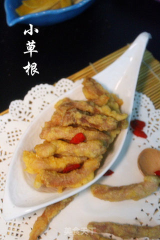 软炸肉条的做法步骤：6