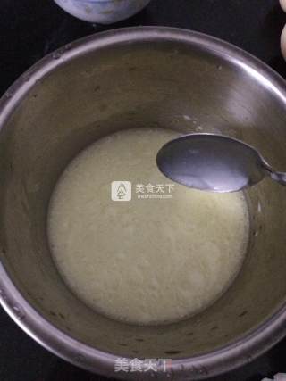 爱上易小焙从“烫面戚风蛋糕”开始的做法步骤：2