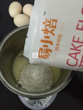 爱上易小焙从“烫面戚风蛋糕”开始的做法步骤：3
